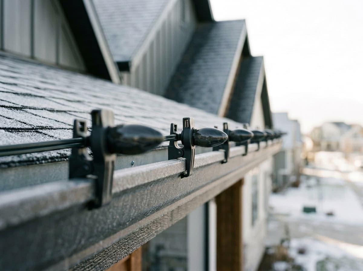 Silver Lake — daylight, unlit C-9 line clipped clean along the gutter